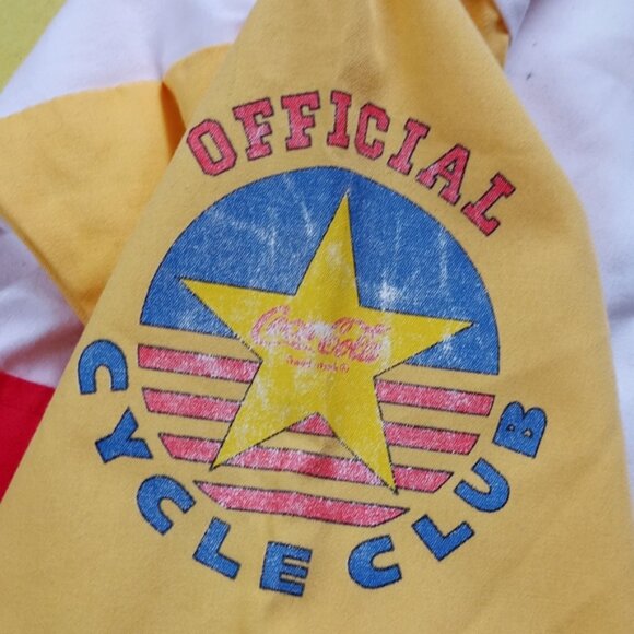 Vintage EXCLUSIVE Kids Coca-Cola Cycling Club PROMO 4-tone Jacket - Picture 7 of 11